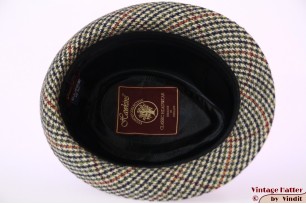 Trilby Hawkins tweed-stijl groen bruin 57 [nieuw]