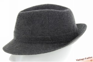 Fisherman hat Super grey woolmix 56