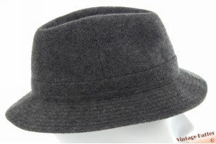 Fisherman hat Super grey woolmix 56