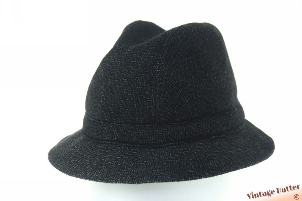 Fisherman hat CandA dark grey woolmix 56