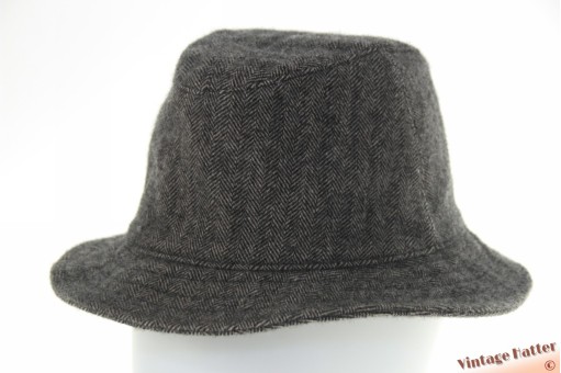 Flexibele zachte vissershoed Marc O'Polo grijs visgraat katoen mix 56-57 Flexibele zachte vissershoed Marc O'Polo grijs visgraat katoen mix 56-57