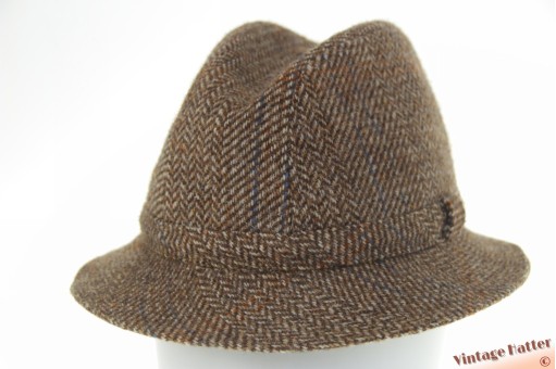 Vissershoed trilby St. Michael bruin wol 56,5 Vissershoed trilby St. Michael bruin wol 56,5