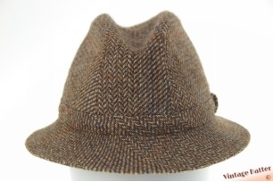 Vissershoed trilby St. Michael bruin wol 56,5