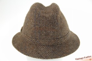 Vissershoed trilby St. Michael bruin wol 56,5