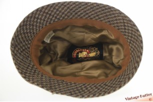 Fisherman hat Burggraf Qualitat brown green woolmix 56