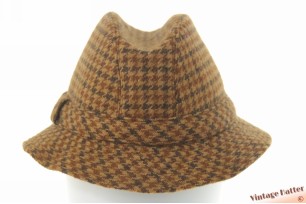 Fisherman hat Mayser beige brown new wool 56