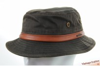 Outdoor bucket hoed Hatland Whitman Weathered Cotton bruin (M) 57-58 [nieuw]