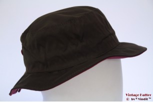 Dames regenhoed Hawkins met knopen donker bruin 53-57 [nieuw]