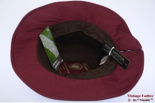 Dames regenhoed Hawkins met knopen donker bruin 53-57 [nieuw]