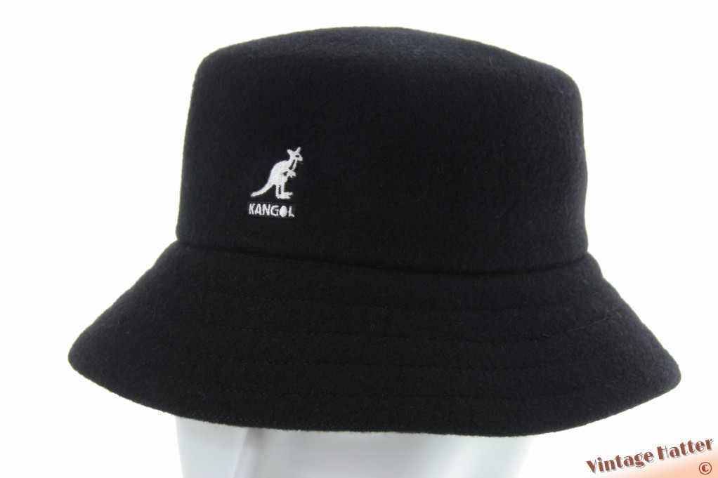 Bucket hoed Kangol Lahinch zwart wol 60-61 (XL) [nieuw]