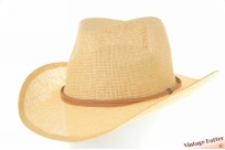 Summer Western hat natural yellow with shapeable brim 55-60 [new]