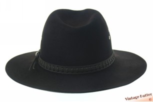 Outdoor Western fedora Bailey black felt 57,5