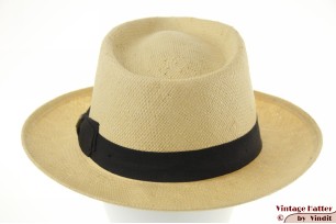 Zomerhoed Brixton Presley bone/black M 58,5 [nieuw]
