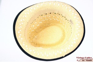 Zomer trilby met toekan band en zwarte rand 58 [nieuw]