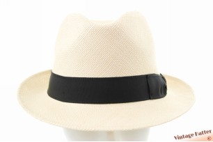 Genuine Panama hat Seeberger natural white straw 58-59 [new sample]