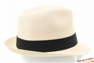 Genuine Panama hat Seeberger natural white straw 58-59 [new sample]