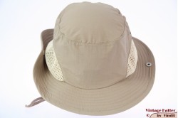 Summer safari hat Hawkins khaki beige with mesh 57-58 [new]