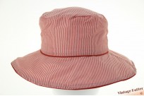 Zonnehoed Hawkins rood wit omkeerbaar 57 [nieuw]