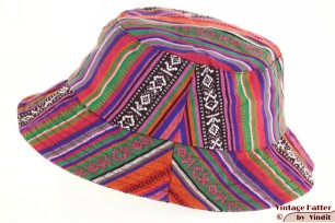 Summer buckethat Hawkins Aztec style orange pink purple 59 [new]