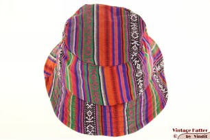 Summer buckethat Hawkins Aztec style orange pink purple 59 [new]