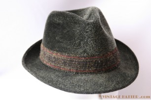 Fedora fur felt grey 57/58