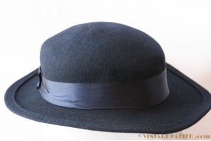 Ladies hat dark blue 55