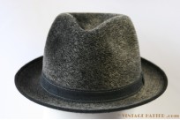 Fedora Rockel grey fur felt 56