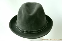 Gleufhoed Alpina donker grijs 56