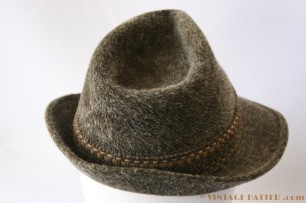 Jachthoed Lembert Teddy donker groen haarvilt 54