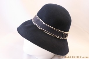 Dameshoed donker blauw 55
