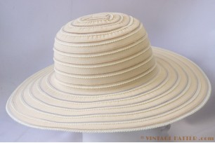 Dameshoed Hawkins beige vouwbaar 57