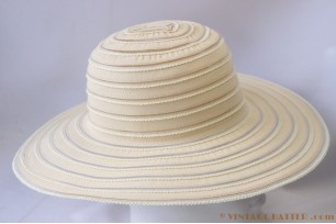 Dameshoed Hawkins beige vouwbaar 57