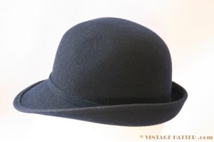 Ladies hat dark blue 55