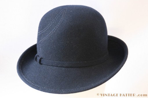 Ladies hat dark blue 55