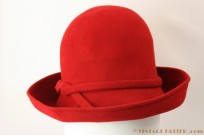 Ladies hat Mayser red 55