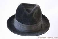 Fedora Aurum grey back fur felt 56