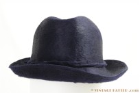 Dameshoed Mayser blauw haarvilt 54