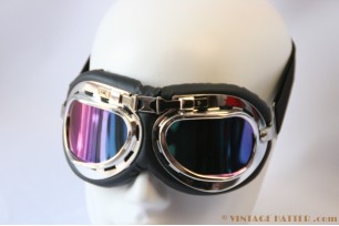 Motor of Vliegeniers bril (Goggles) Meerkleurig [nieuw]