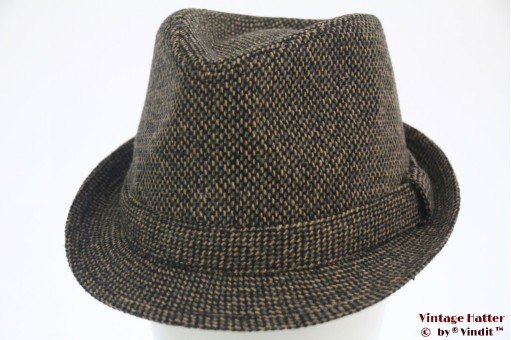 Trilby Hawkins tweed-style grey beige 57 [new]