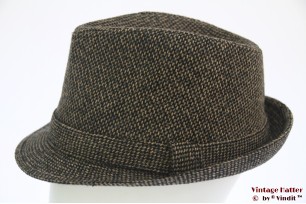 Trilby Hawkins tweed-style grey beige 57 [new]