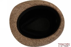 Trilby Hawkins rough straw look light brown 58 [new]