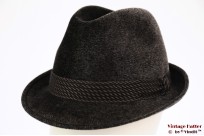 Fedora Lord dark grey fur felt 57 Fedora Lord dark grey fur felt 57