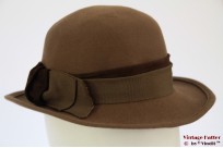 Ladies hat Hut Hanne beige brown 55