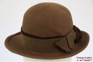 Dameshoed Hut Hanne beige bruin 55