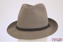 Fedora Westbury light grey felt 55,5 Fedora Westbury light grey felt 55,5