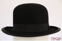 Bowler hat Valentin Nagl black hardtop 55,5 Bowler hat Valentin Nagl black hardtop 55,5