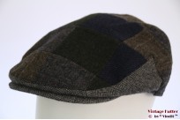 Flatcap Hawkins blue grey green patchwork 57 [new]