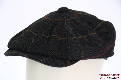 Paperboy pet Hawkins blauw vissengraat 60 [nieuw]