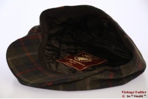Paperboy cap Hawkins green plaid 58 [new]