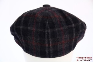 Paperboy cap Hawkins blue plaid 59 [new]